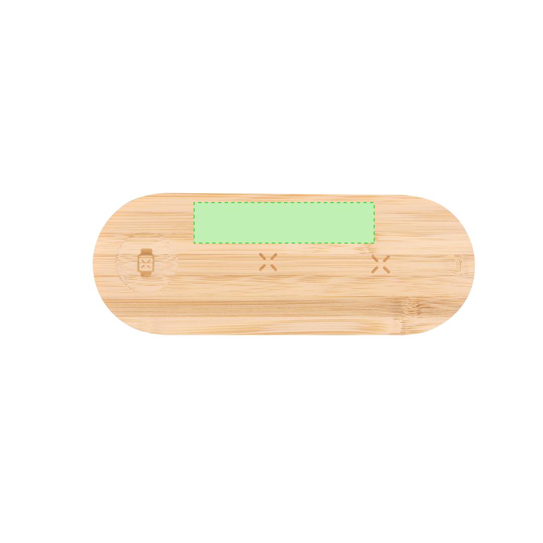 Cargador inalámbrico de Bambú 15W