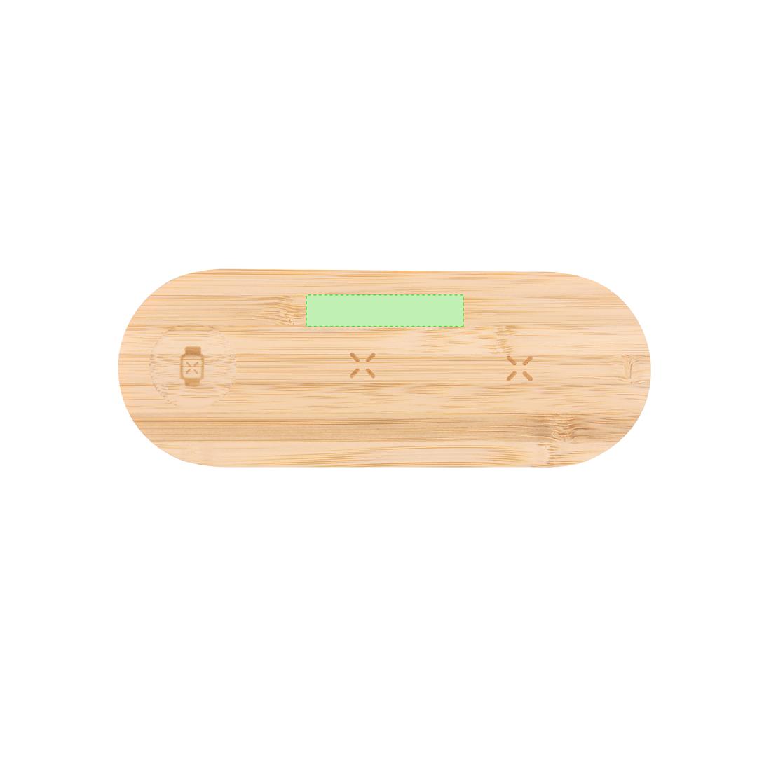 Cargador inalámbrico de Bambú 15W