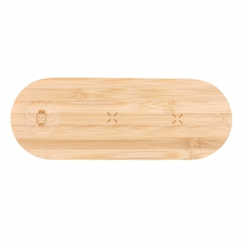 Cargador inalámbrico de Bambú 15W