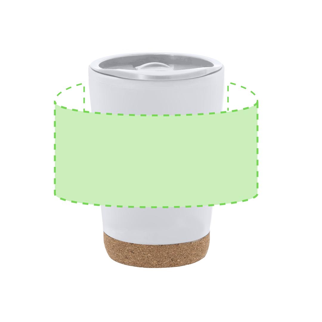 Vaso térmico eco de PP reciclado 260 ml