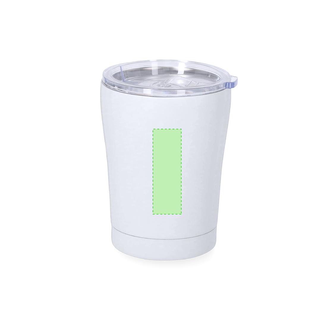 Vaso térmico premium tacto caucho 350 ml