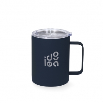 Taza térmica de oficina tacto caucho 400 ml