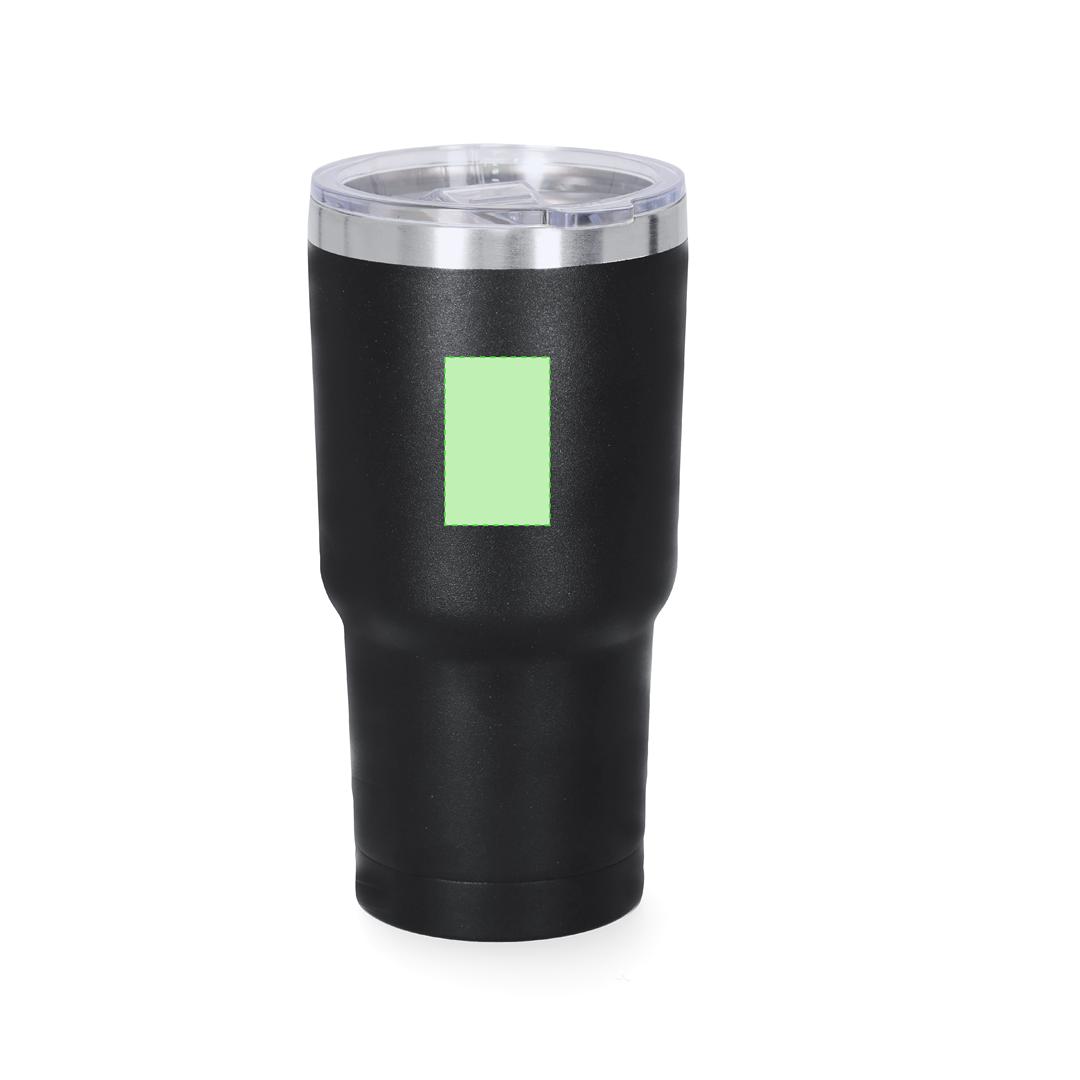 Vaso térmico de acero inoxidable con tapa hermética 530 ml