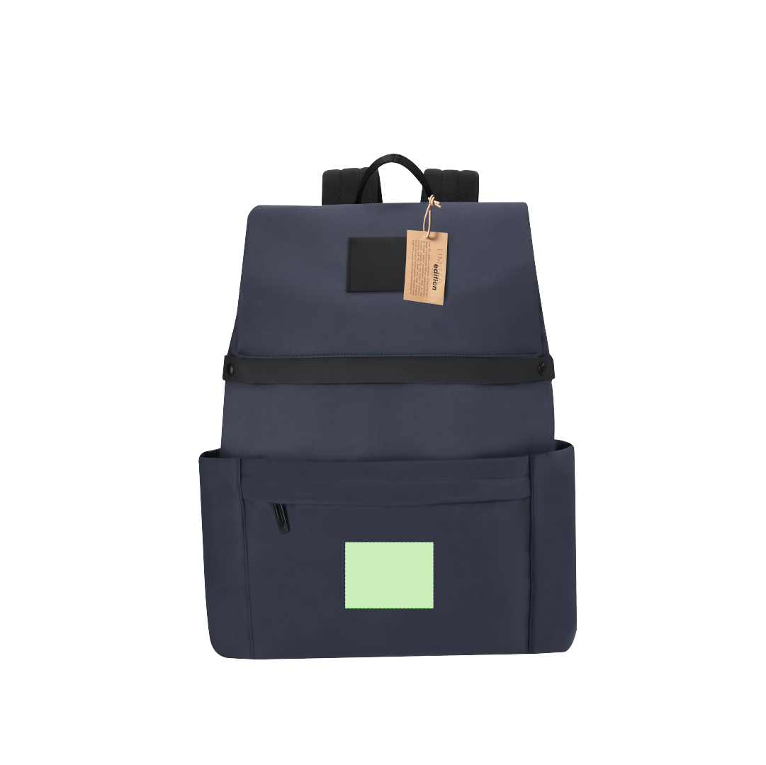 Mochila premium de PU Limited Edition con compartimento para portátil 15