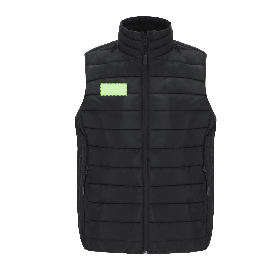 Chaleco Cashel mujer acolchado — 100% poliéster extra ligero resistente al agua y cortavientos, corte entallado, funda de transporte incluida