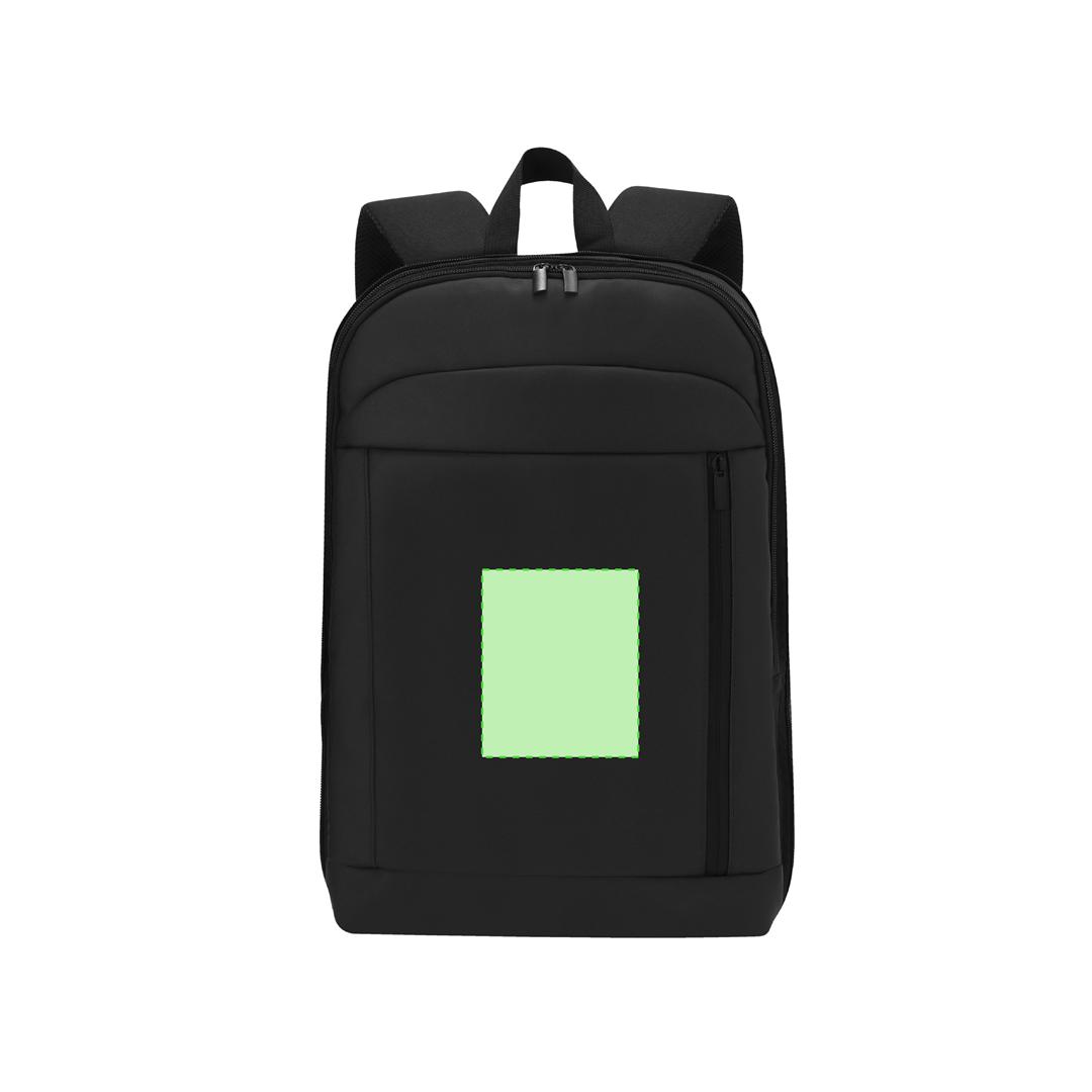 Mochila extensible de PU y poliéster 900D con portátil 15