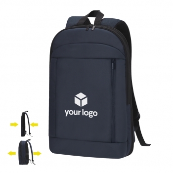 Mochila extensible de PU y poliéster 900D con portátil 15