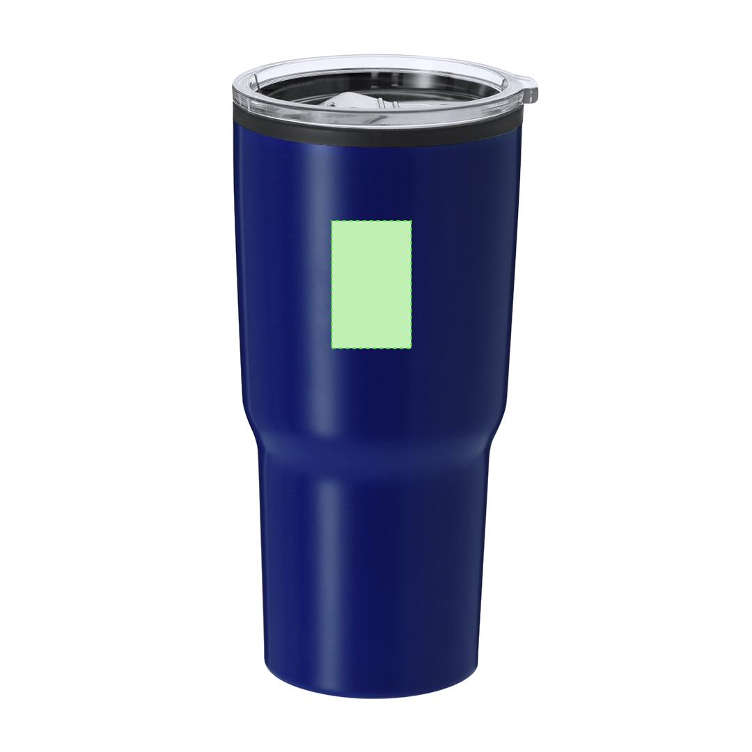 Vaso térmico XL de acero inoxidable y polipropileno 580 ml