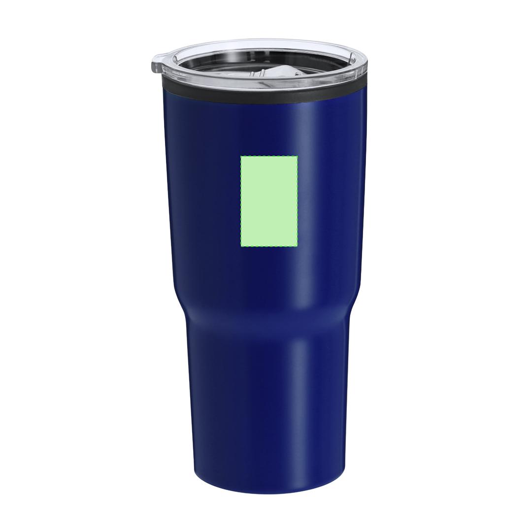 Vaso térmico XL de acero inoxidable y polipropileno 580 ml
