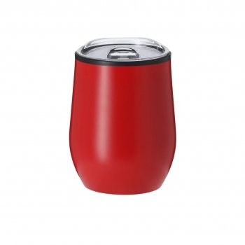 Vaso térmico compacto acero-PP formato equilibrado 330 ml