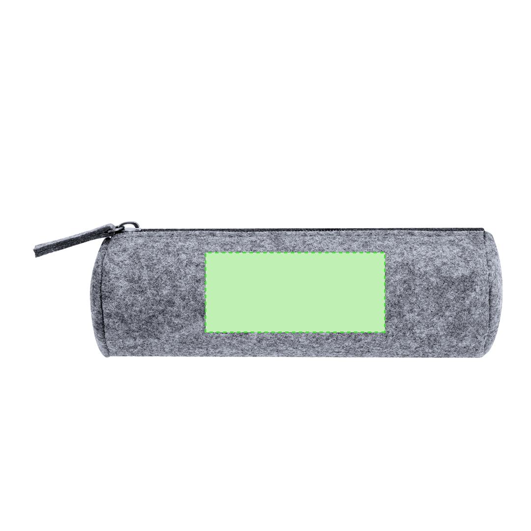 Estuche de plástico reciclado RPET acabado mate clásico