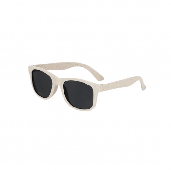 Gafas sol niño caña de trigo protección UV400 lentes negras