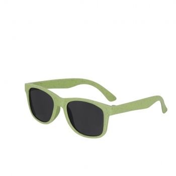 Gafas sol niño caña de trigo protección UV400 lentes negras