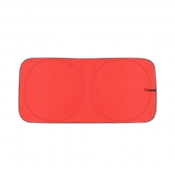 Parasol parabrisas poliéster 170T plegable funda transporte protección UV