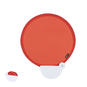 Pai pai plegable en RPET reciclado con etiqueta distintiva RPET — Ø20 cm