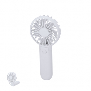 Ventilador plegable recargable de 400 mAh con 3 velocidades