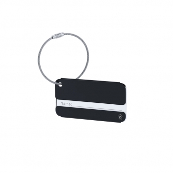 Identificador de maletas de aluminio reciclado