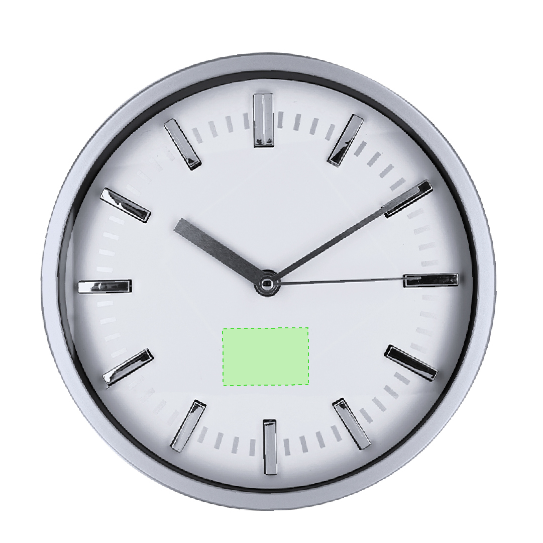 Reloj de pared con mecanismo de cuarzo silencioso estándar