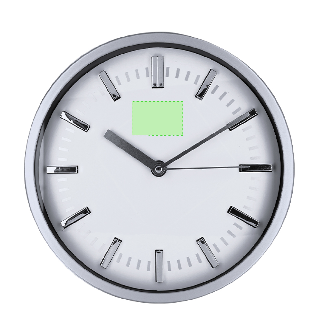 Reloj de pared con mecanismo de cuarzo silencioso estándar