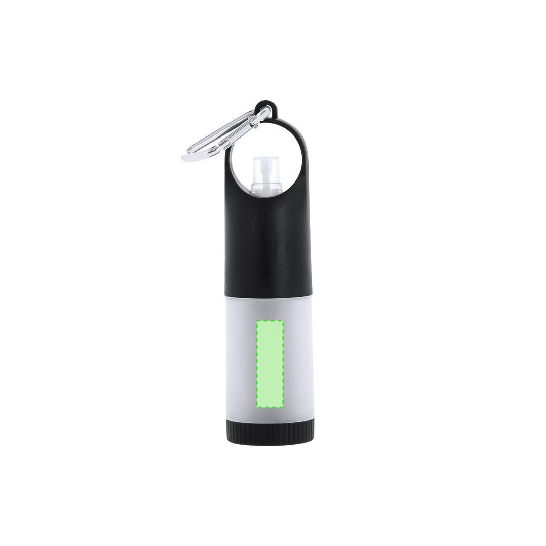 Dispensador bolsas mascotas con gel hidroalcohólico 15ml 15 bolsas