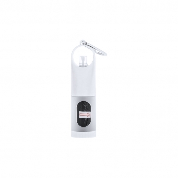 Dispensador bolsas mascotas con gel hidroalcohólico 15ml 15 bolsas