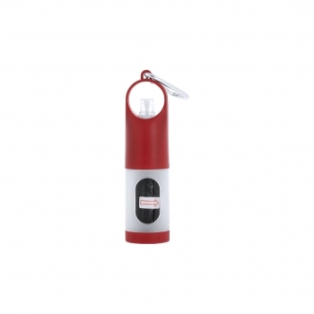 Dispensador bolsas mascotas con gel hidroalcohólico 15ml 15 bolsas