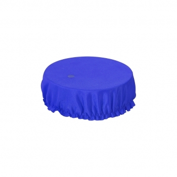 Cubrevasos de poliéster flexible reutilizable ajustable a todo vaso con agujero para pajita