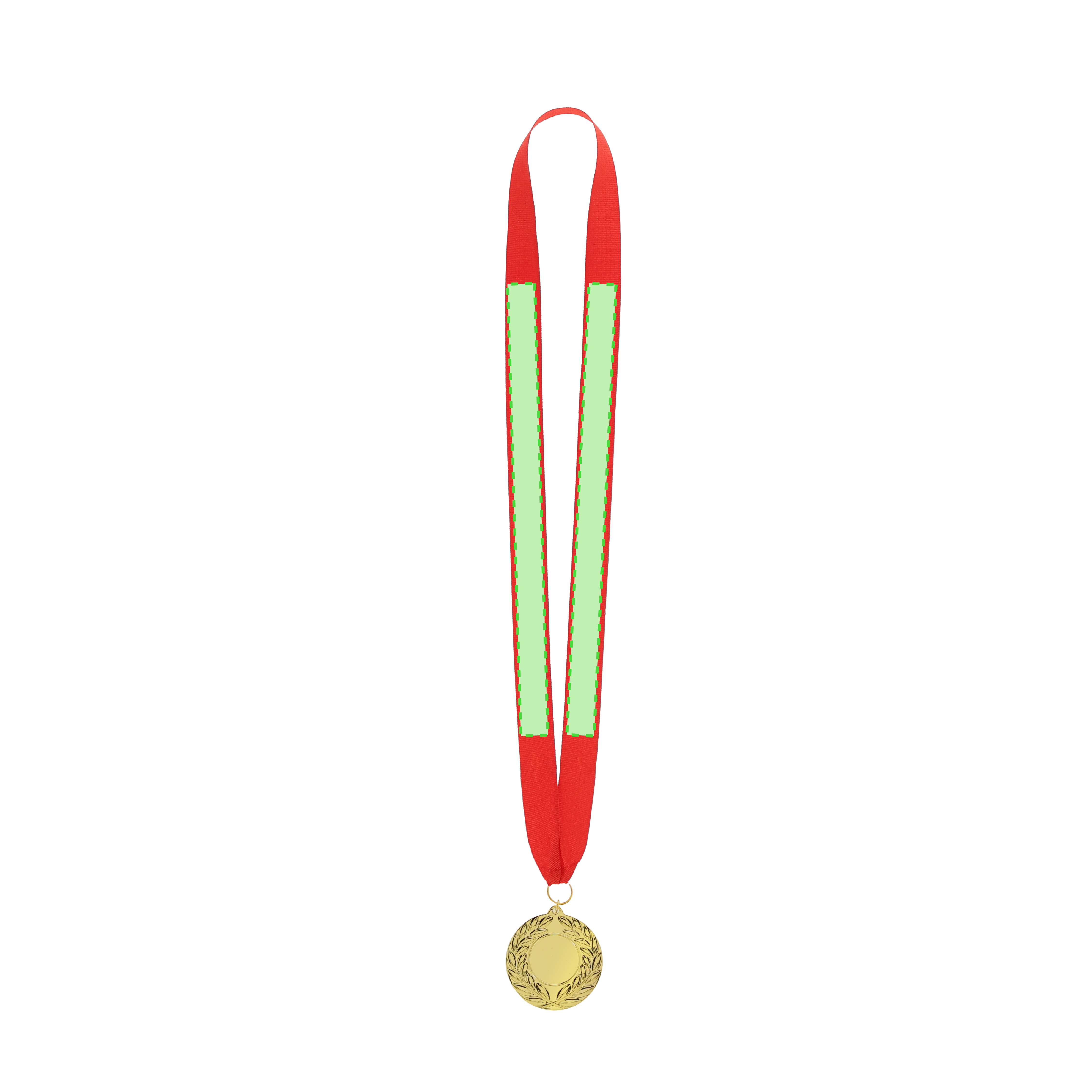 Medalla metálica ligero