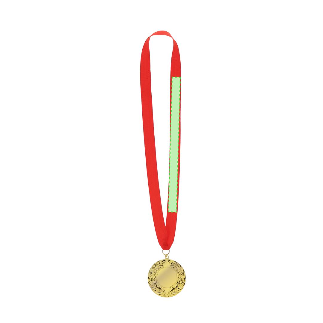 Medalla metálica reforzado