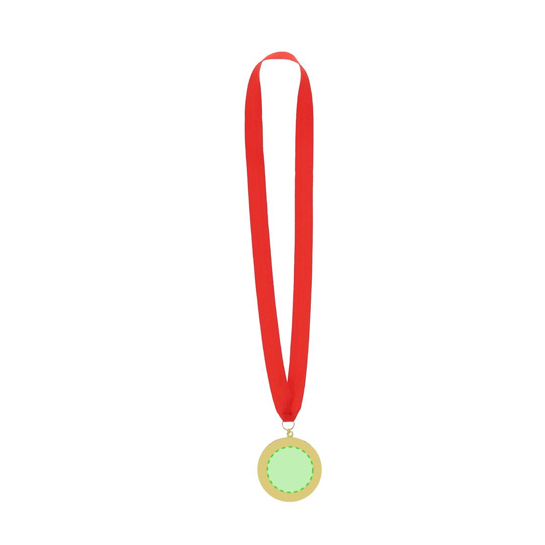 Medalla metálica reforzado
