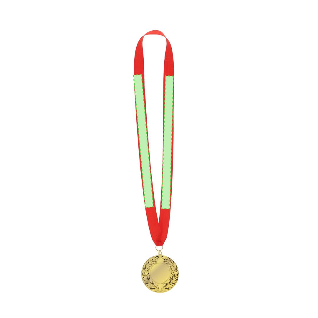 Medalla metálica reforzado