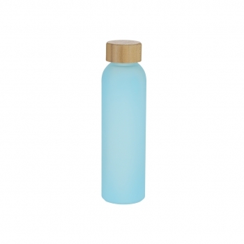 Botella clásica eco de cristal reciclado y bambú 500 ml