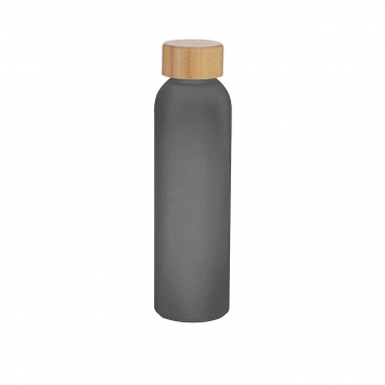Botella clásica eco de cristal reciclado y bambú 500 ml