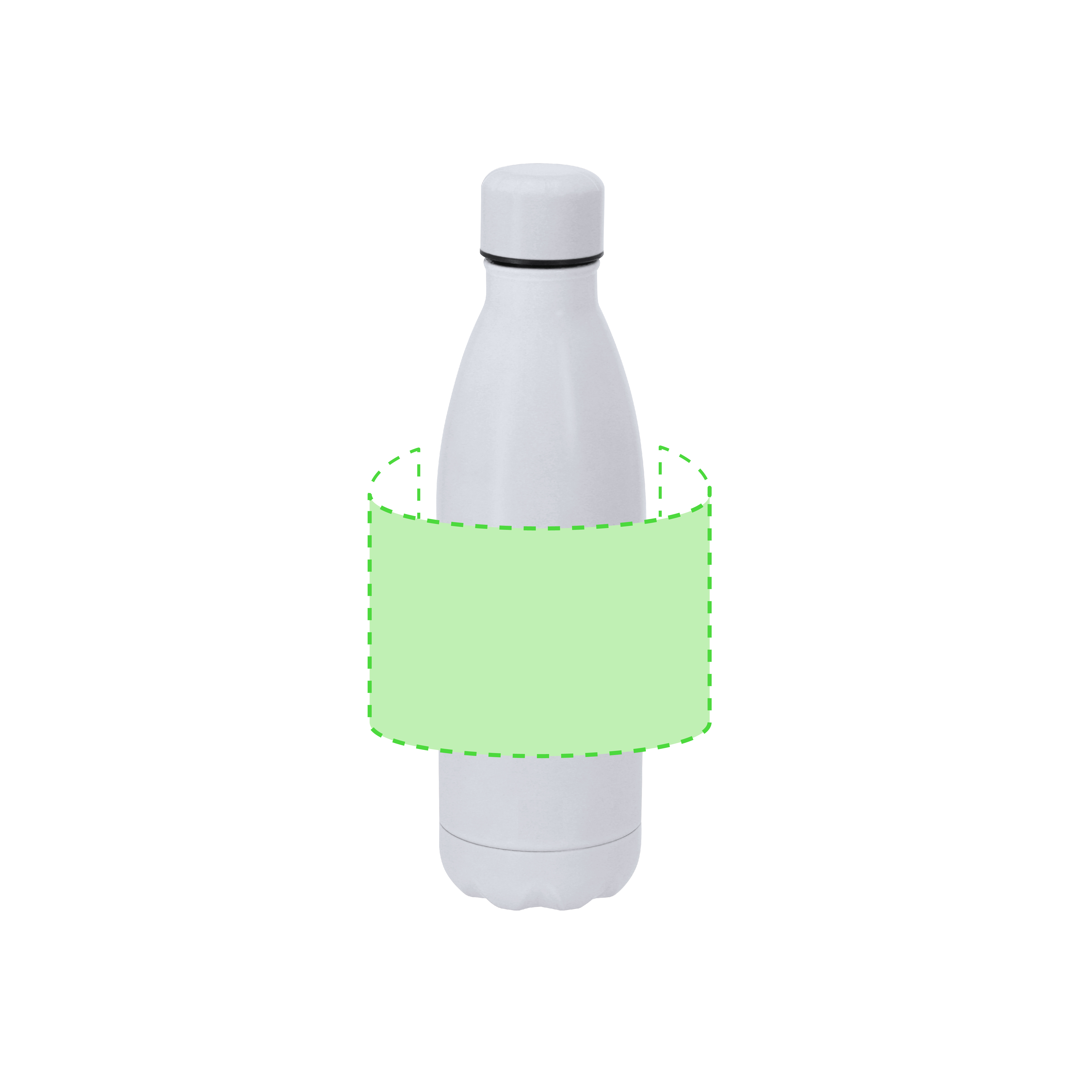 Botella de acero inoxidable reciclado de gran capacidad 790 ml