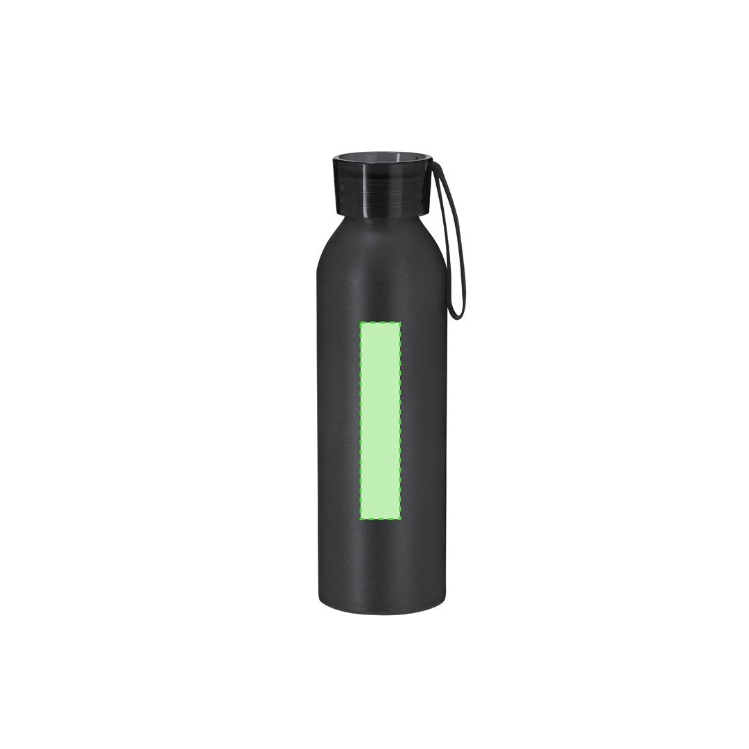Bidón deportivo ergonómico de aluminio reciclado 650 ml