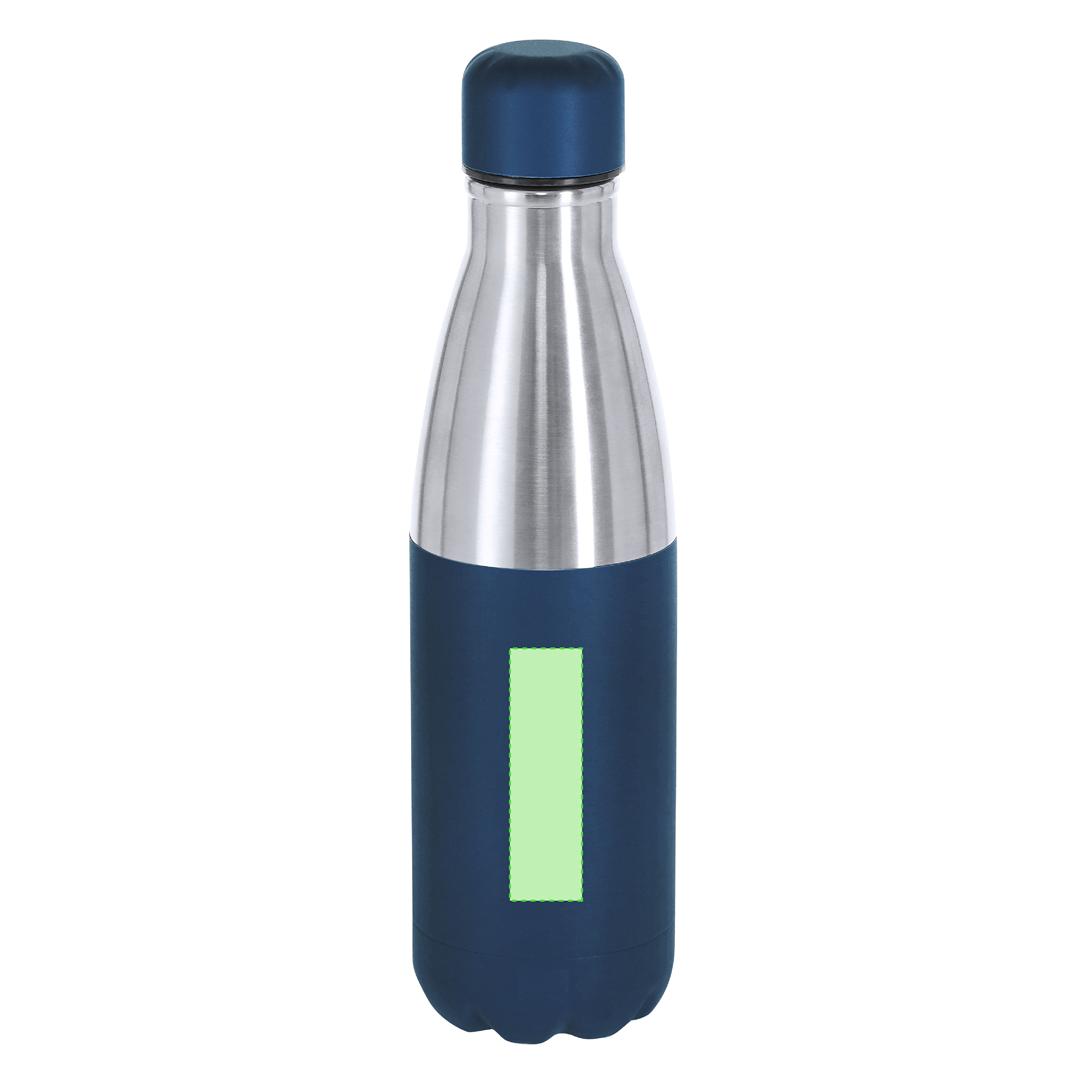 Bidón térmico ergonómico de acero inoxidable reciclado 550 ml