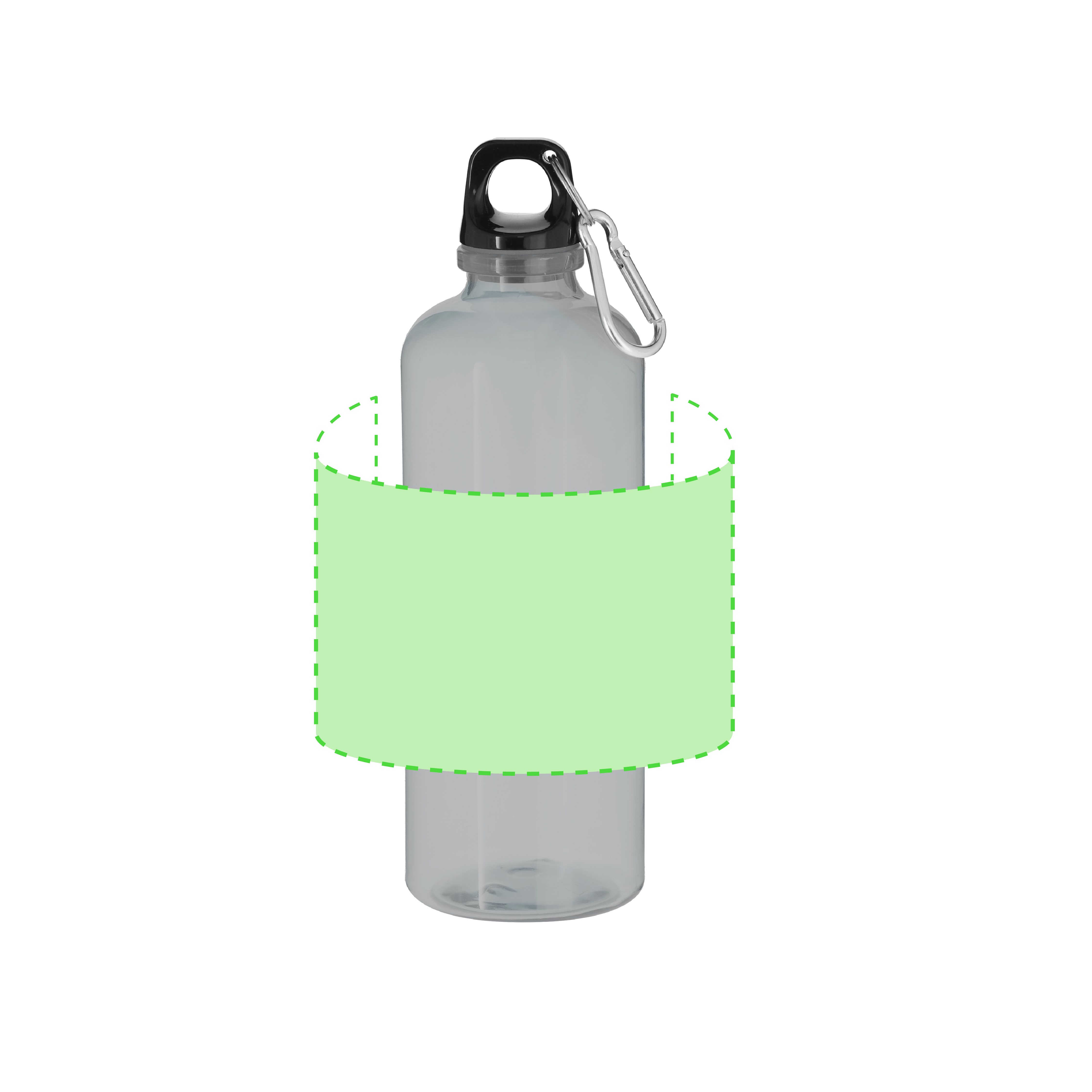 Bidón eco-ligero de RPET 630 ml
