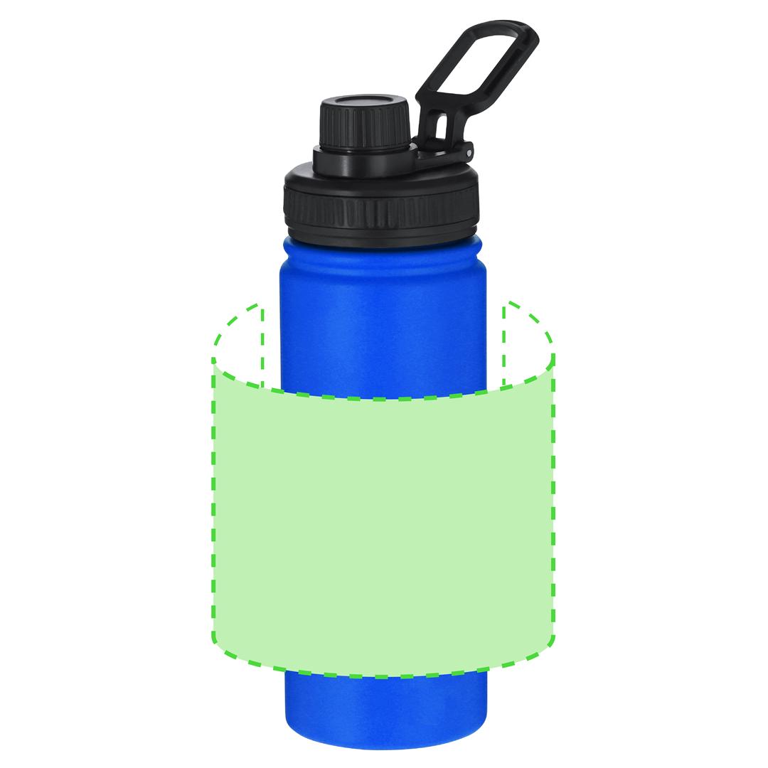Bidón térmico deportivo de acero inoxidable reciclado 550 ml