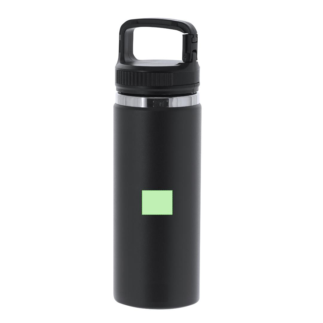 Bidón isotérmico premium de acero inoxidable reciclado 550 ml
