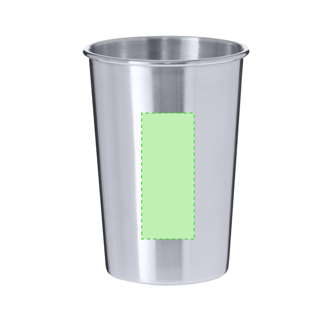 Vaso eco de acero reciclado 350 ml