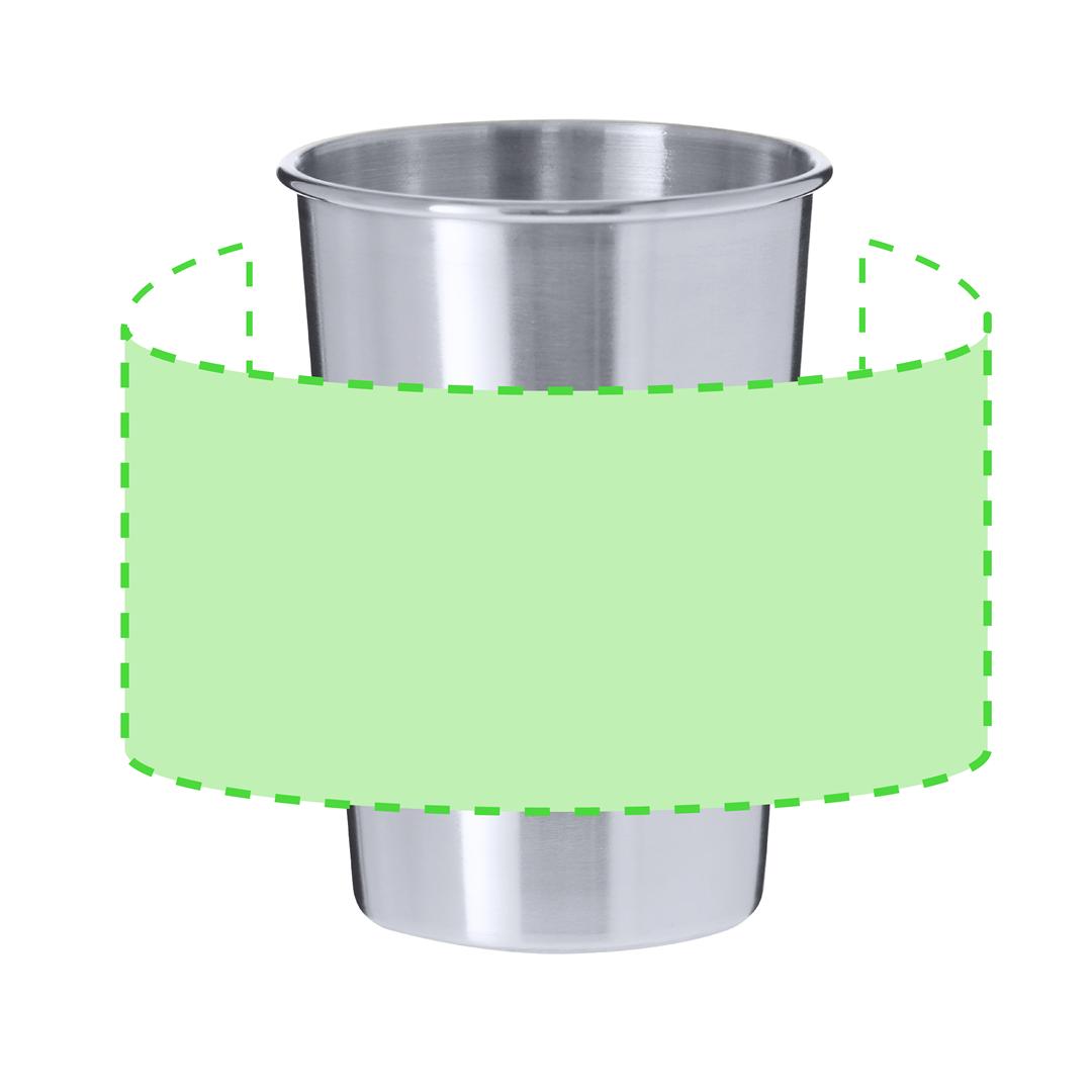 Vaso eco de acero reciclado 350 ml