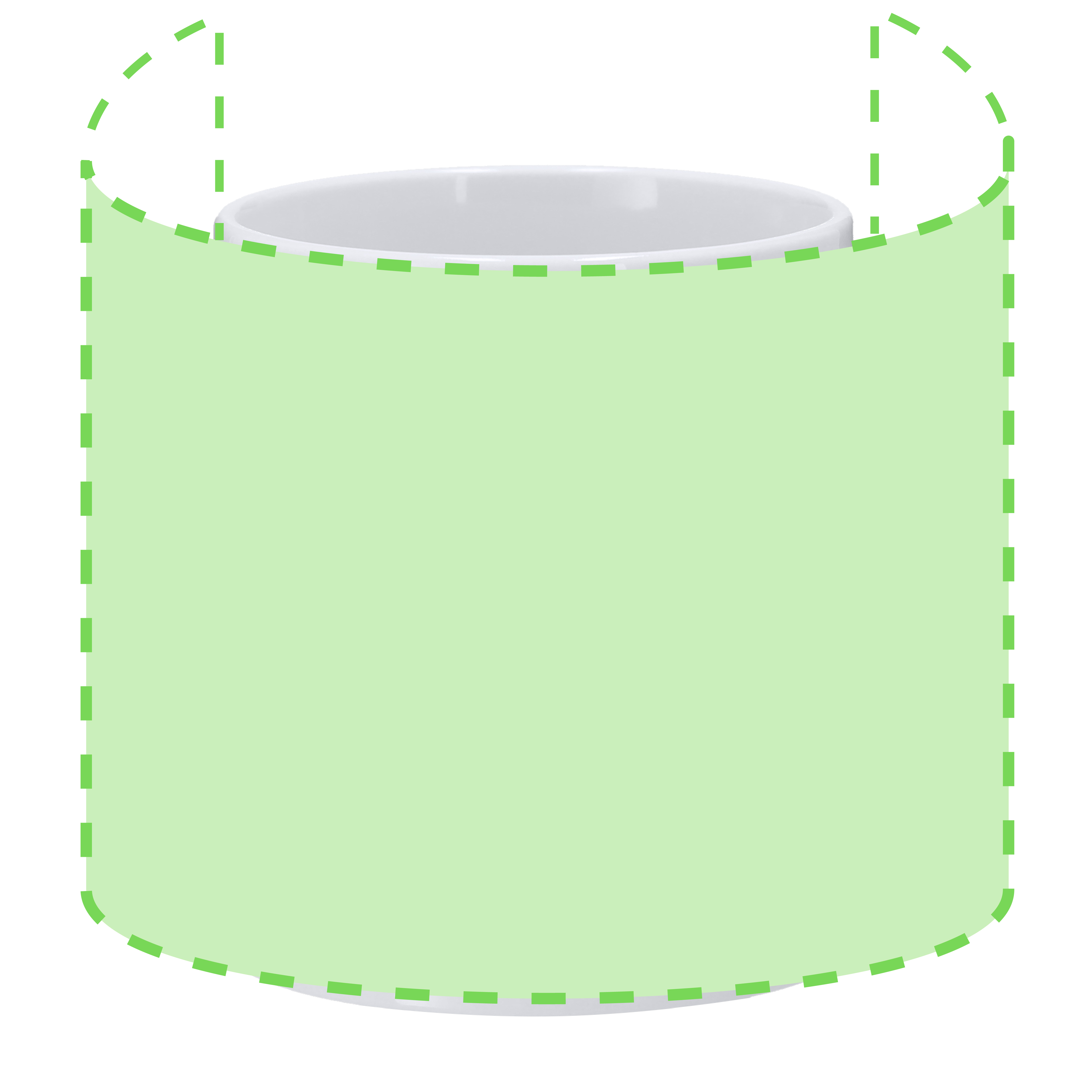Taza sublimación cerámica calidad AAA certificada 350 ml
