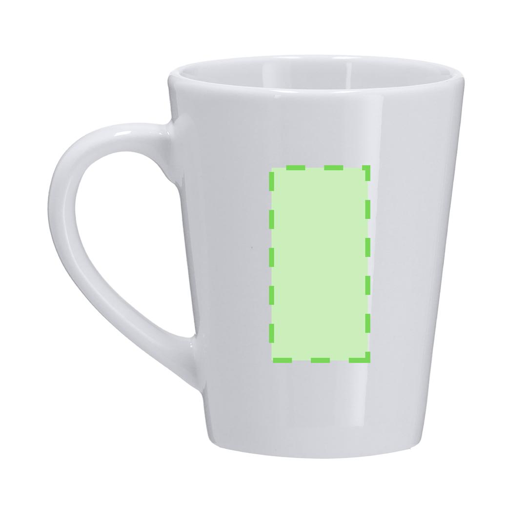 Taza de cerámica compacta para té verde japonés 230 ml