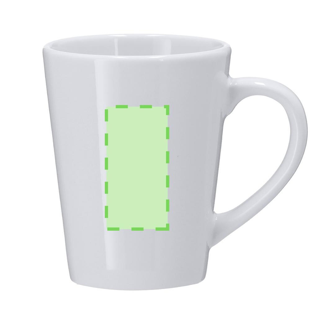 Taza de cerámica compacta para té verde japonés 230 ml