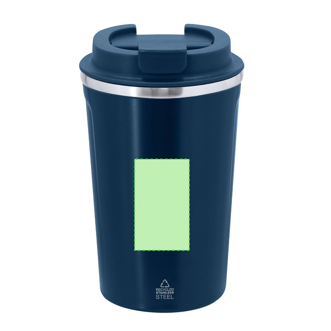 Vaso térmico eco de acero inoxidable reciclado 400 ml