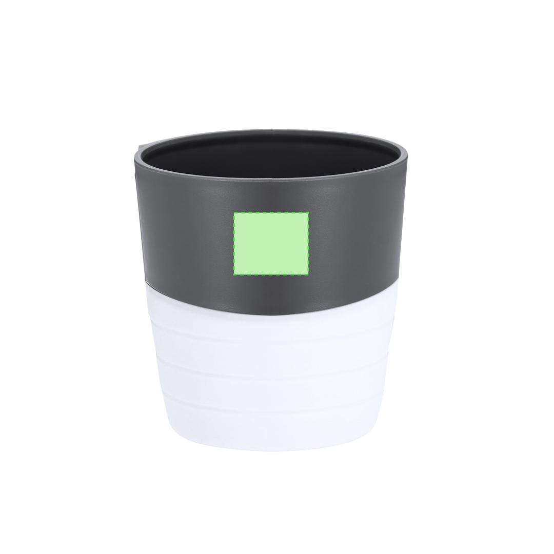 Taza plegable de silicona para viajes 340 ml