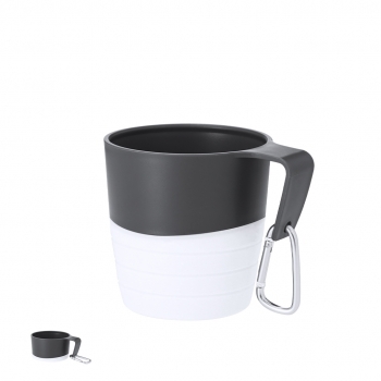 Taza plegable de silicona para viajes 340 ml