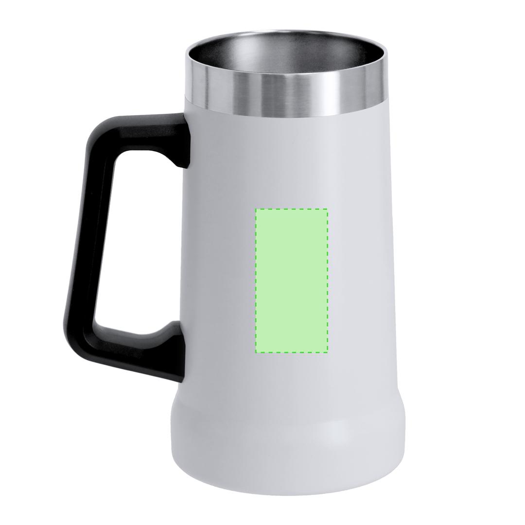 Jarra de 700 ml de capacidad fabricada en Acero Inox Reciclado de doble pared