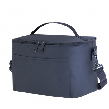 Nevera de PU con interior PEVA y cuatro bolsillos — base reforzada y bandolera ajustable