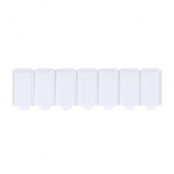 Pastillero 7 compartimentos organizador semanal completo medicación
